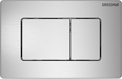 Grossman Инсталляция для подвесного унитаза Classic 97.04.12M с клавишей смыва сатин – фотография-9